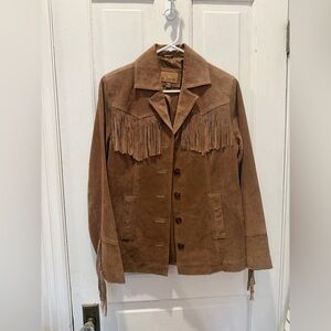 Women’s Suede Fringe Jacket